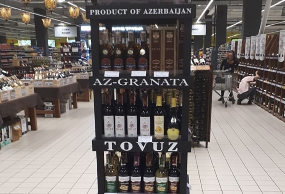 Weinprodukte aus Aserbaidschan auf dem ukrainischen Markt