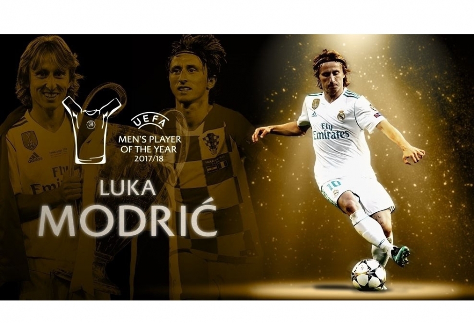 Luka Modriç 2017-2018-ci il mövsümünün ən yaxşı futbolçusu seçilib