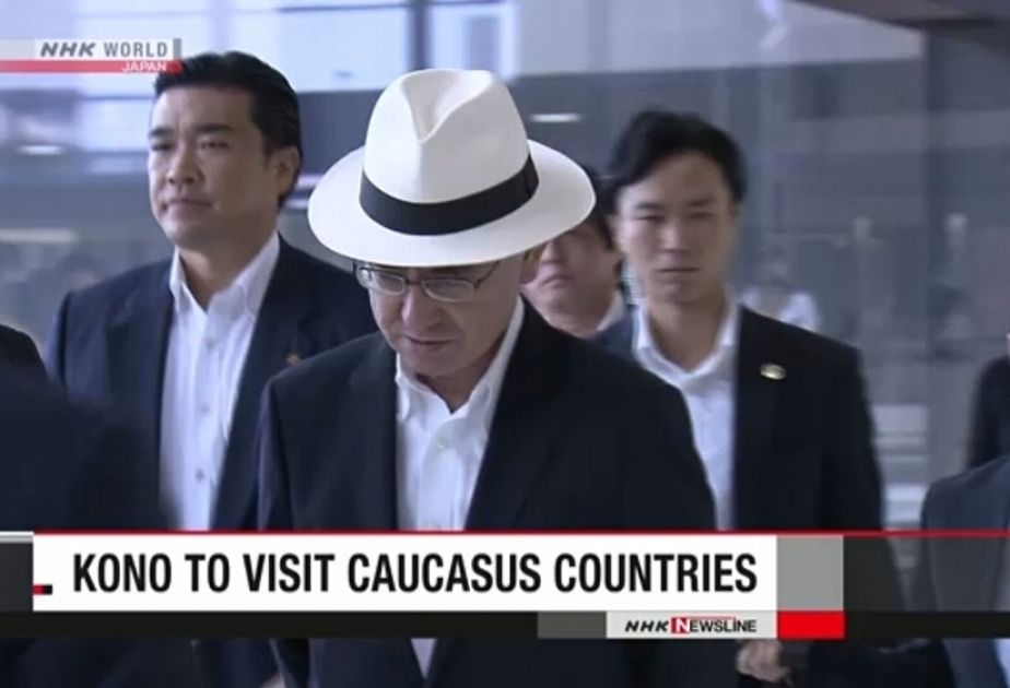 Japanischer Außenminister besucht Kaukasus und Deutschland