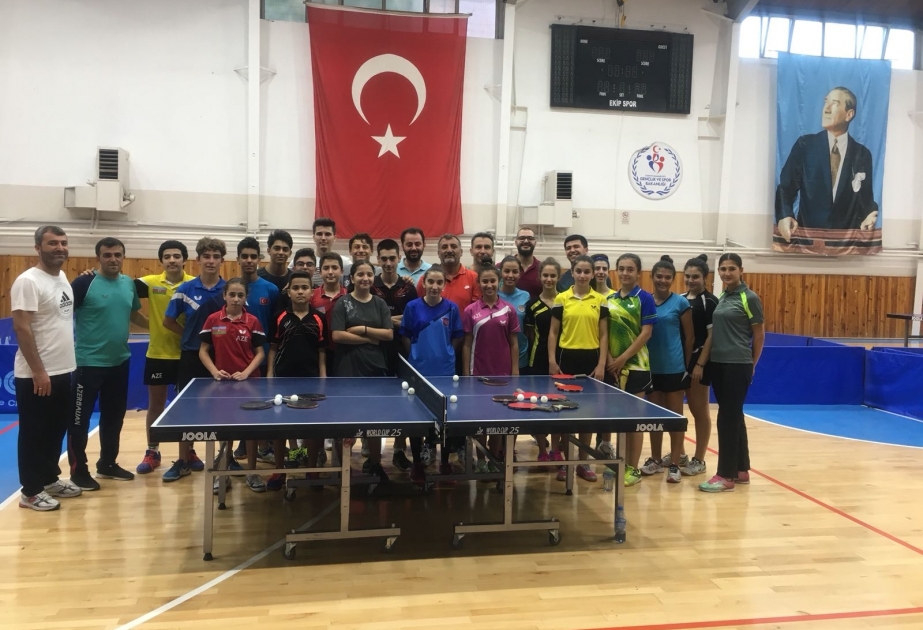 Yeniyetmə stolüstü tennisçilərimiz İstanbulda uğurla çıxış ediblər