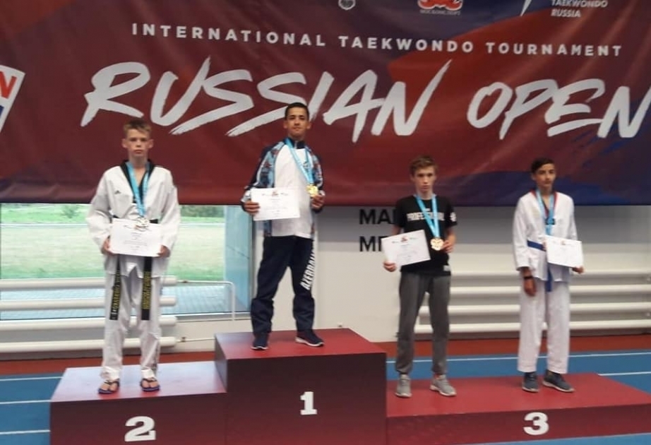 Un jeune taekwondoka azerbaïdjanais décroche l’or à un tournoi international en Russie