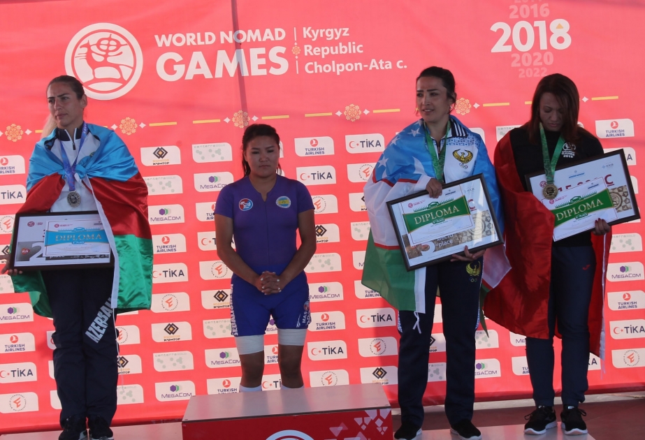 Azərbaycan komandası III Dünya Köçəri Oyunlarının mas-reslinq yarışında üç medal qazanıb