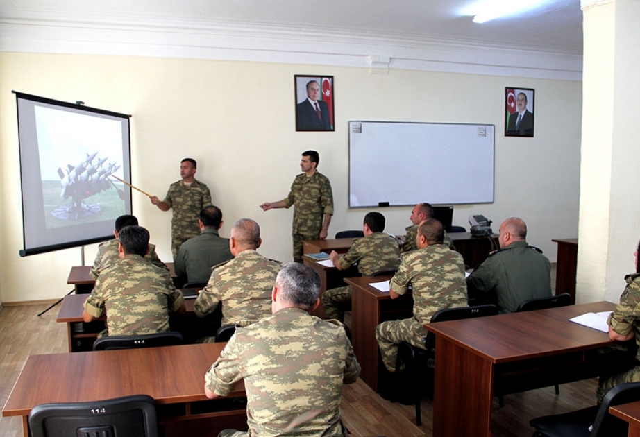 Heydər Əliyev adına Azərbaycan Ali Hərbi Məktəbində təlim-metodiki toplanış keçirilir