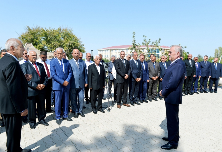 Şərur rayonunun Yengicə kəndində içməli su şəbəkəsi istifadəyə verilib