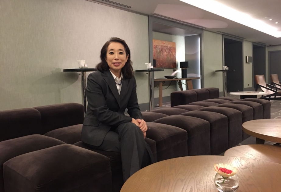 Mitsuko Şino: Yaponiya hökuməti Azərbaycanda investisiyasını artırmaqda maraqlıdır