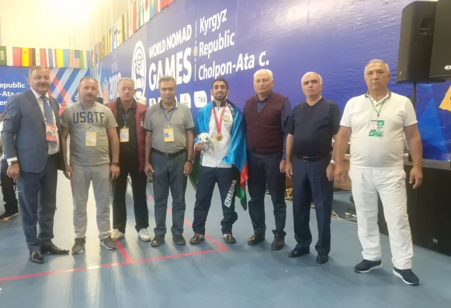 Azərbaycan idmançısı III Dünya Köçəri Oyunlarında qızıl medal qazanıb