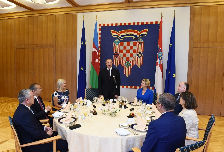 Official reception in honor of President Ilham Aliyev VIDEO