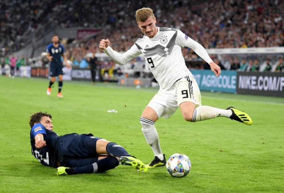 Сборные Германии и Франции по футболу сыграли вничью в матче Лиги наций