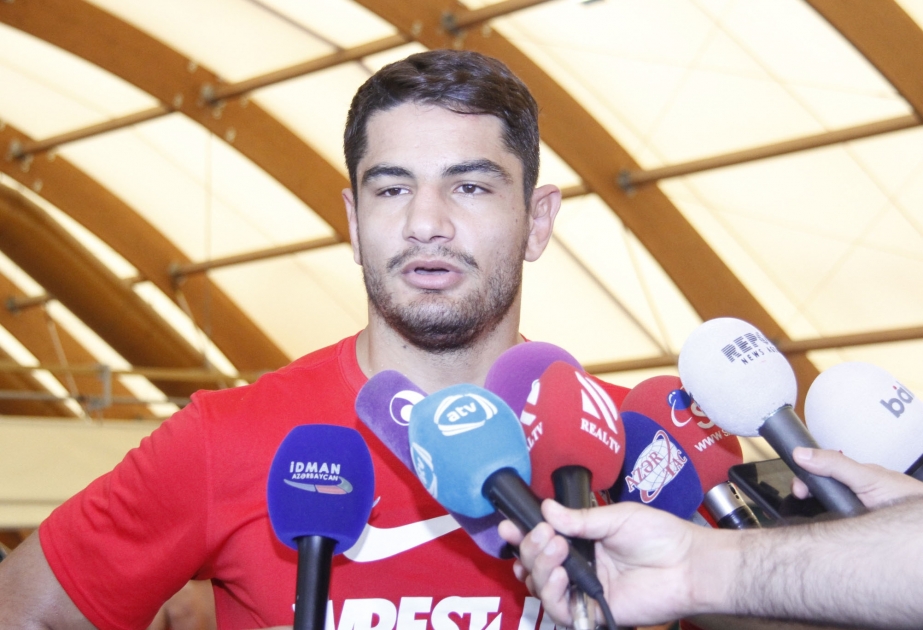 Olimpiya çempionu Taha Akgül: Bakıda təlim-məşq toplanışı keçmək üçün yüksək şərait var