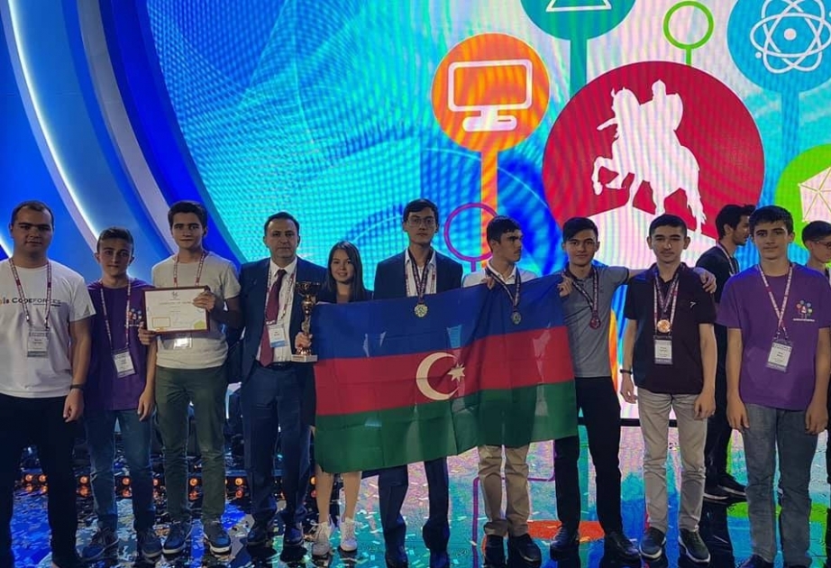 Azerbaijani schoolchildren win 4 medals at International Olympiad of Metropolises in Moscow