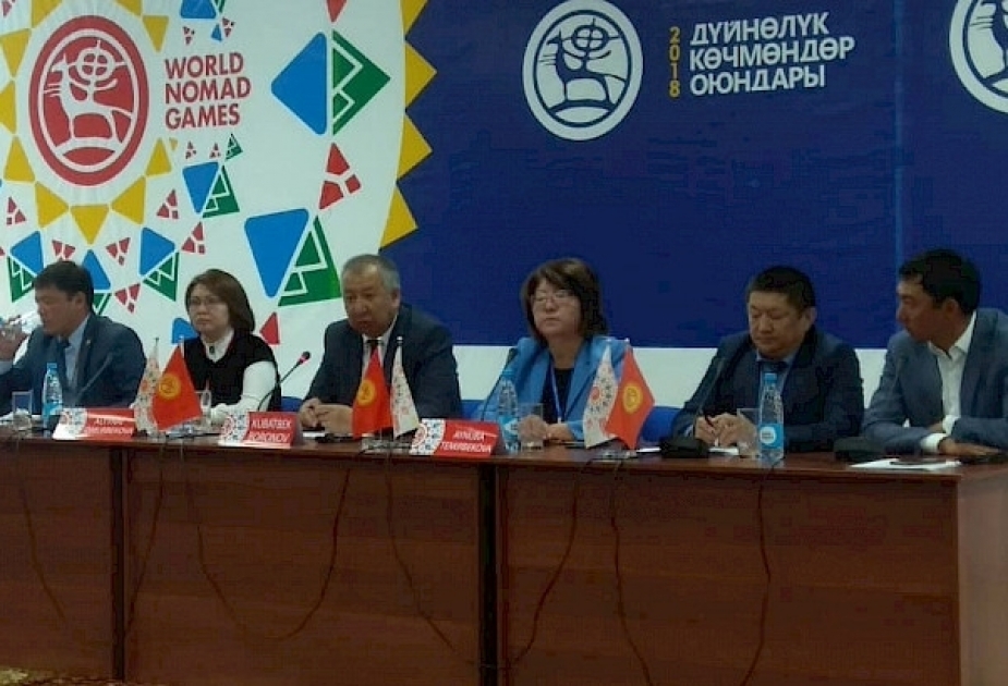 Press conference on results of World Nomad Games held in Kyrgyzstan