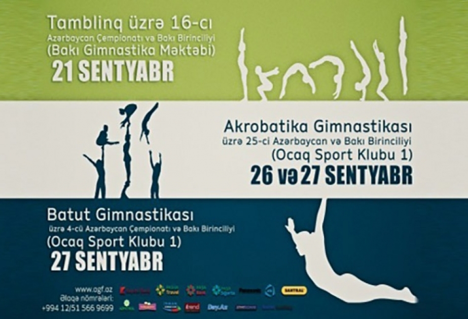 Azərbaycan Gimnastika Federasiyası ardıcıl olaraq yerli yarışlar təşkil edəcək