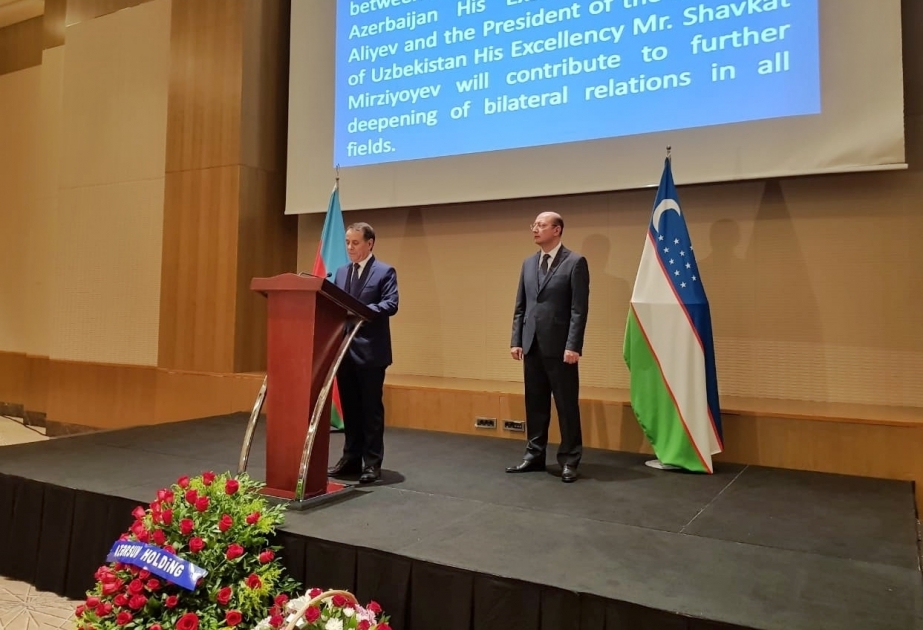 Réception officielle à l’occasion de la fête nationale de l’Ouzbékistan à Bakou