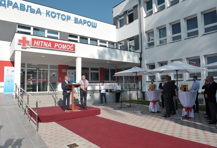 Emergency Medical Aid Centre built with support of Heydar Aliyev Foundation opens in Bosnia and Herzegovina