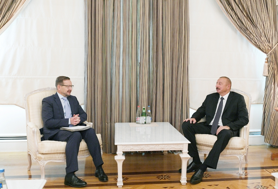 President Ilham Aliyev received OSCE Secretary General VIDEO