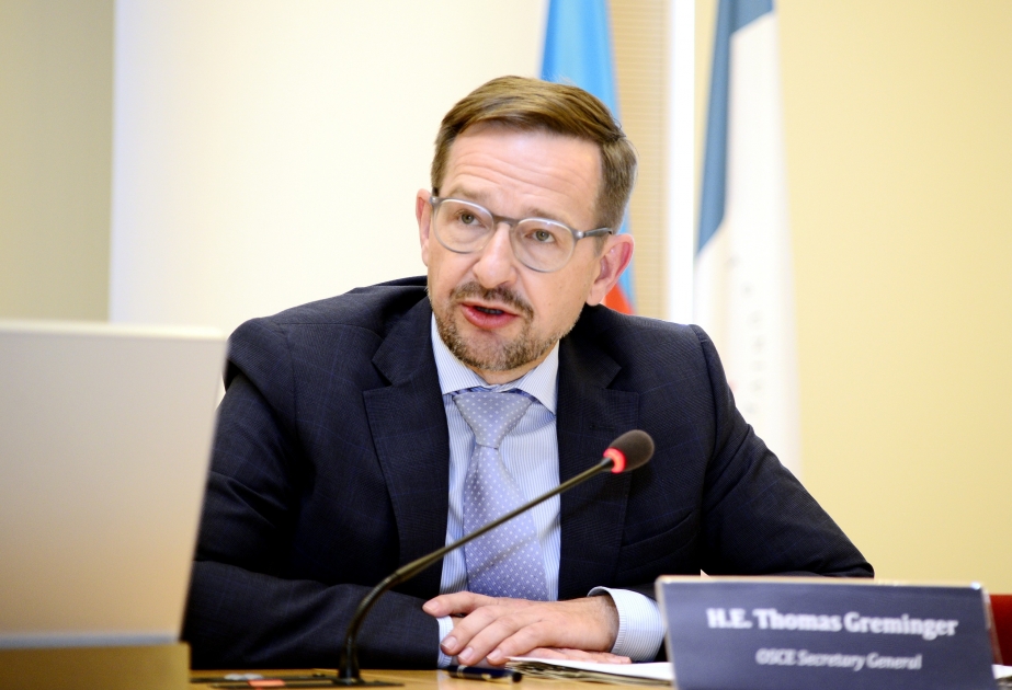 Tomas Qreminger: Azərbaycan ATƏT-in fəal üzvüdür, təşkilatın fəaliyyətinə mühüm töhfələr verir
