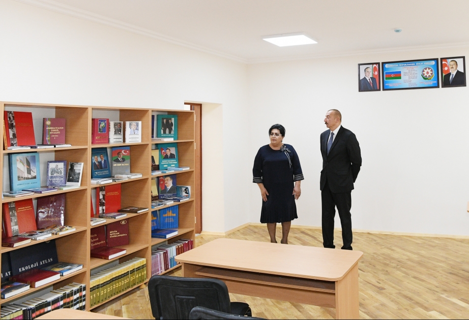 Bakının Maştağa qəsəbəsindəki 187 nömrəli tam orta məktəbin binası əsaslı təmir edilib Prezident İlham Əliyev təhsil ocağında yaradılan şəraitlə tanış olub YENİLƏNİB VİDEO
