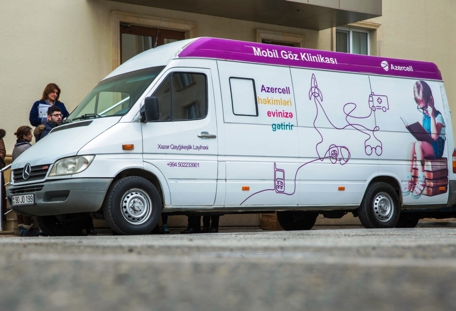 ®  Azercell`s Mobile Eye Clinic heading to Aghdam
