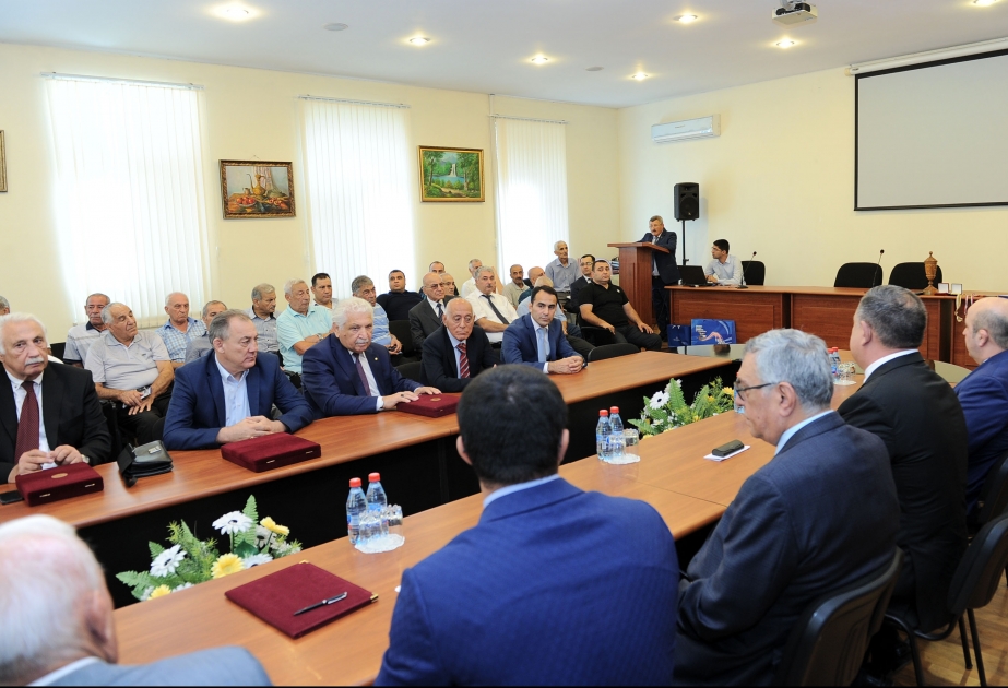 Sərbəst güləş üzrə dünya və Avropa çempionu Aydın İbrahimovun 80 illik yubileyi qeyd olunub