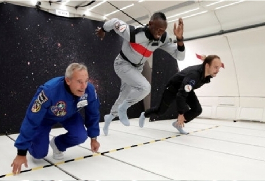 Usain Bolt sprintet allen davon – auch ohne Gravitation