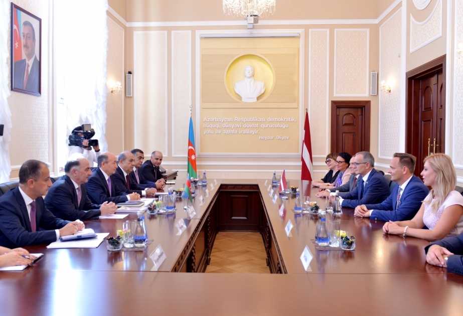 Министерства юстиции Азербайджана и Латвии плодотворно сотрудничают