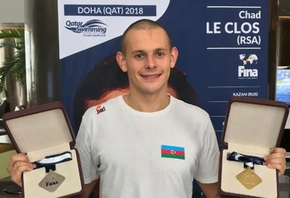 Azerbaijani swimmer wins world cup in Doha
