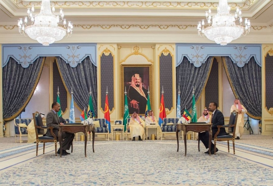 Efiopiya və Eritreya sülh haqqında tarixi saziş imzaladı