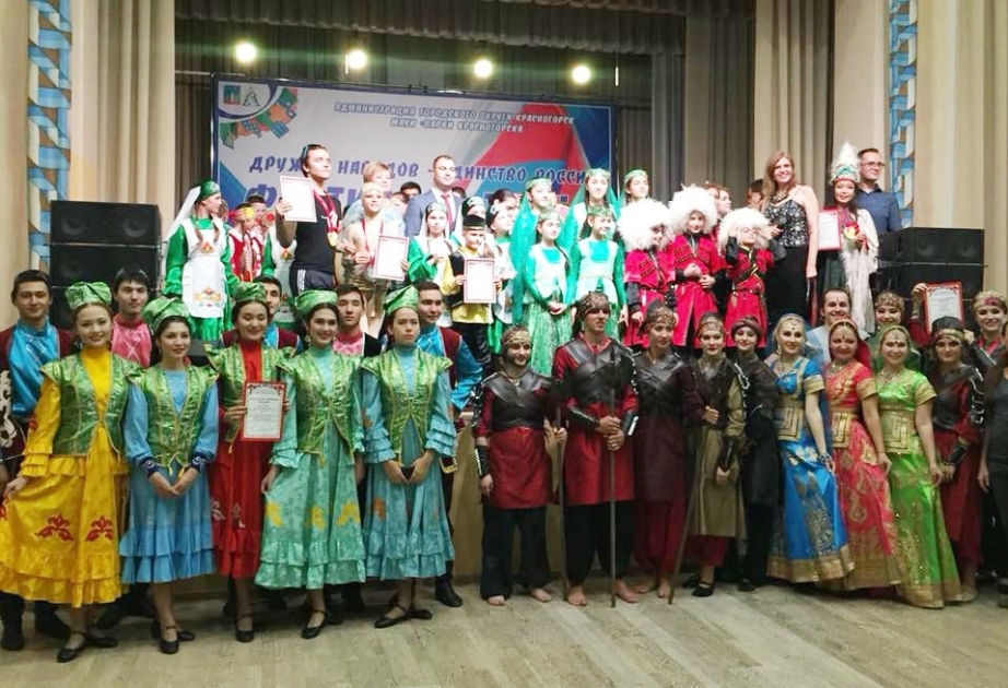Азербайджанцы, проживающие в Московской области, приняли участие в фестивале танца