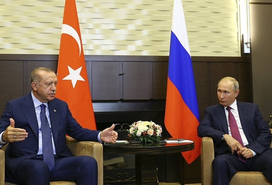 Turkish, Russian presidents meet in Sochi