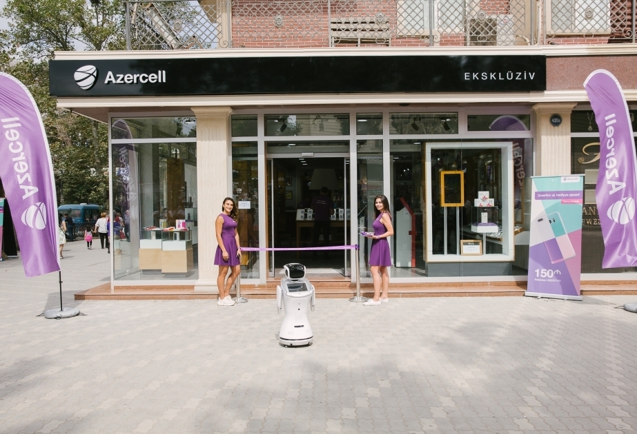 ®  Azercell opens new Exclusive Shop in Ganja