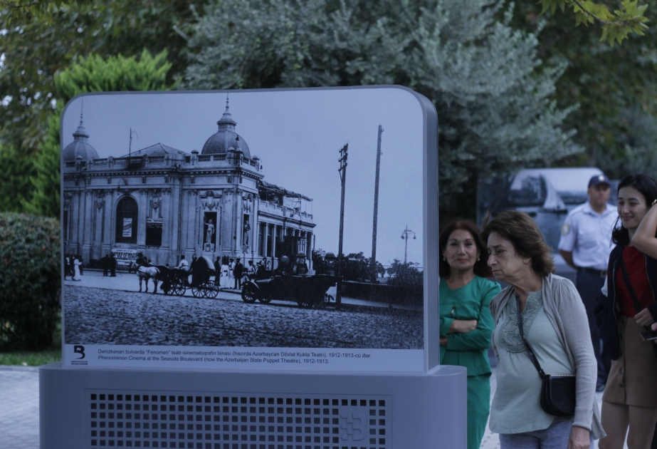 “Bakı bulvarının tarixi fotoşəkillərdə” adlı sərgi açılıb