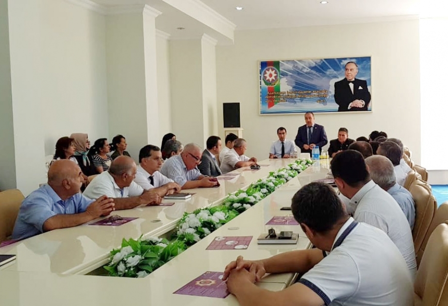 Dövlət Əmək Müfəttişliyi Xidməti Lənkəran və Masallı rayonlarında seminar keçirib