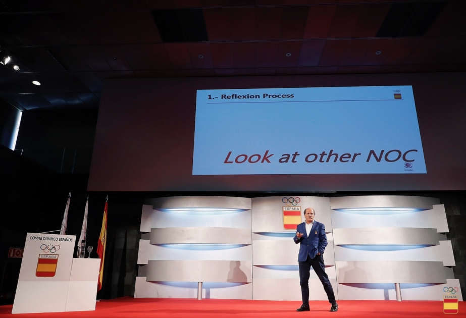 Azərbaycanın Milli Olimpiya Komitəsinin nümayəndəsi Madriddə beynəlxalq marketinq seminarında iştirak edib