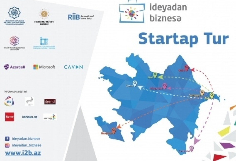 ®  Next startup tour under “From Idea to Business” supported by Azercell to be held in Sumgait