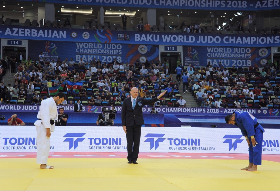 Cüdoçumuz Nicat Şıxəlizadə dünya çempionatında mübarizəni 1/16 finalda dayandırıb YENİLƏNİB