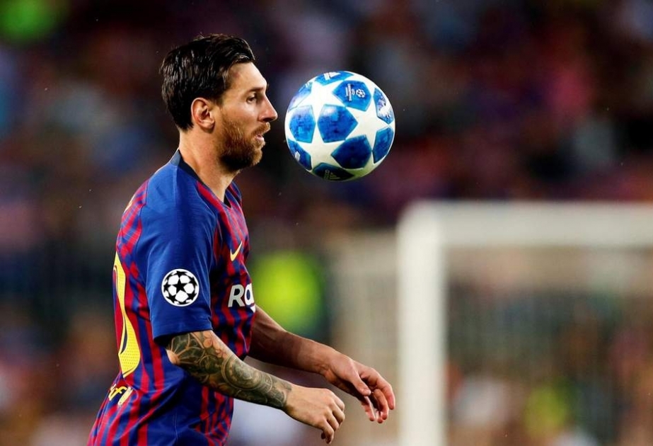 Lionel Messi UEFA Çempionlar Liqasında həftənin futbolçusu seçilib