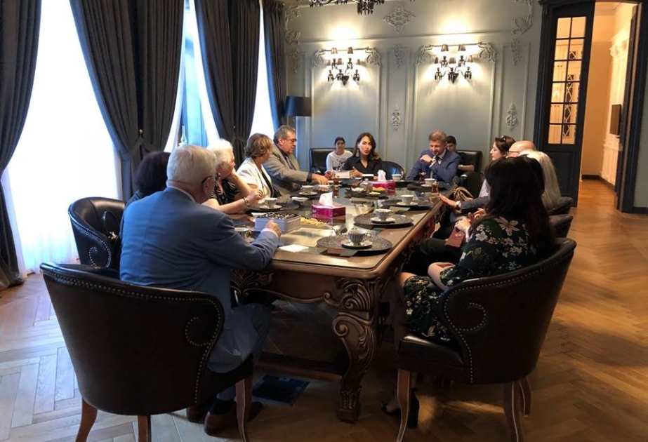 “Azİz” Beynəlxalq Assosiasiyasının nümayəndə heyəti Bakı Kitab Mərkəzinin qonağı olub