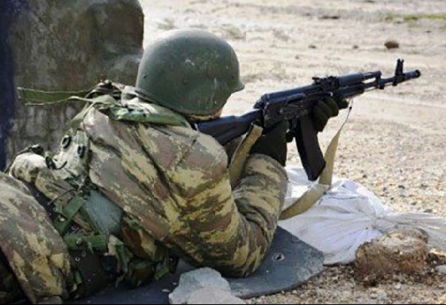 Ermənistan silahlı qüvvələrinin bölmələri iriçaplı pulemyotlardan istifadə etməklə atəşkəs rejimini 89 dəfə pozub VİDEO