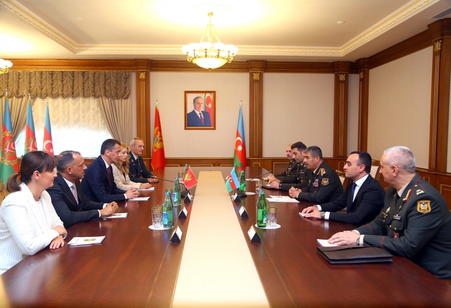 Azerbaijan, Montenegro discuss military cooperation