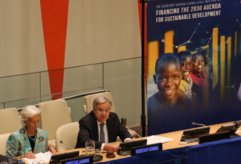 В ООН Антониу Гутерриш дал старт инициативе по финансированию устойчивого развития на период до 2030 года ВИДЕО