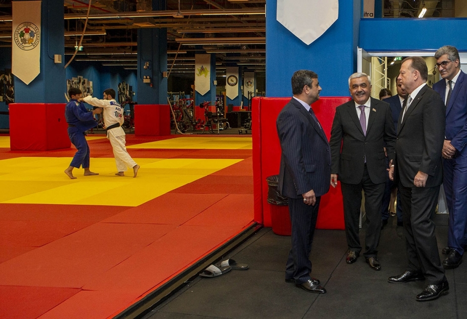 Президент IJF посетил учебно-тренировочную базу сборных Азербайджана на Бакинском олимпийском стадионе