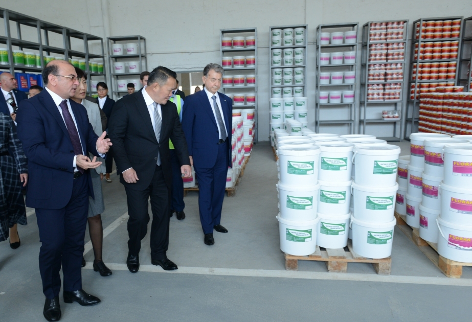 President of Mongolia visits High-Tech Park of Azerbaijan National Academy of Sciences