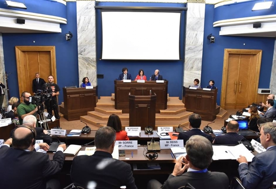 Milli Məclisin deputatı AŞPA-nın Tbilisidə keçirilən komitə iclasında iştirak edir