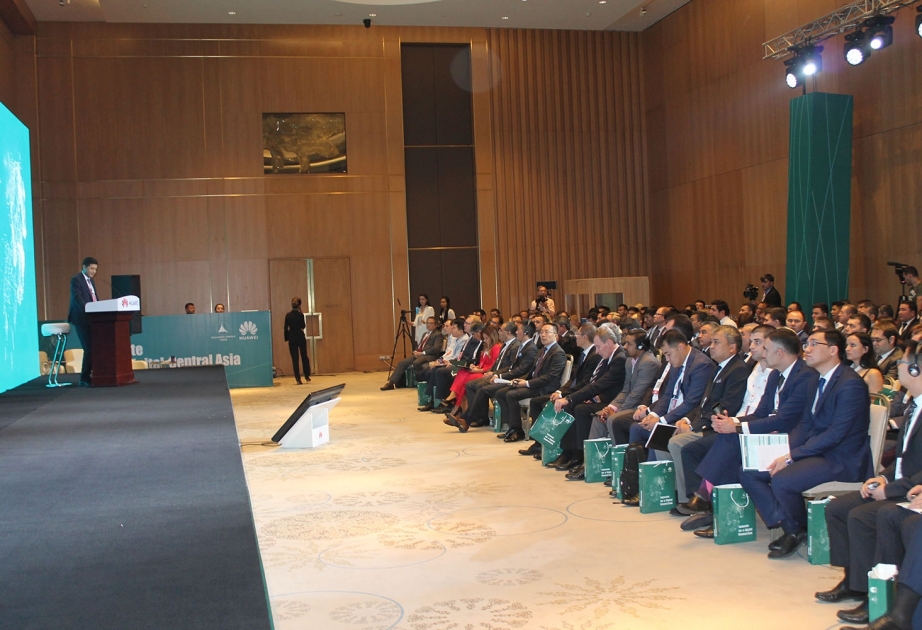 Daşkənddə keçirilən forumda “Huawei” şirkətinin Azərbaycandakı fəaliyyətindən də danışılıb