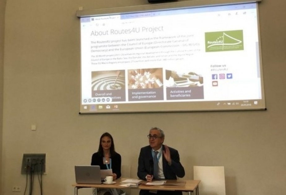 Azerbaijan attends Cultural Routes of the Council of Europe Annual Advisory Forum 2018