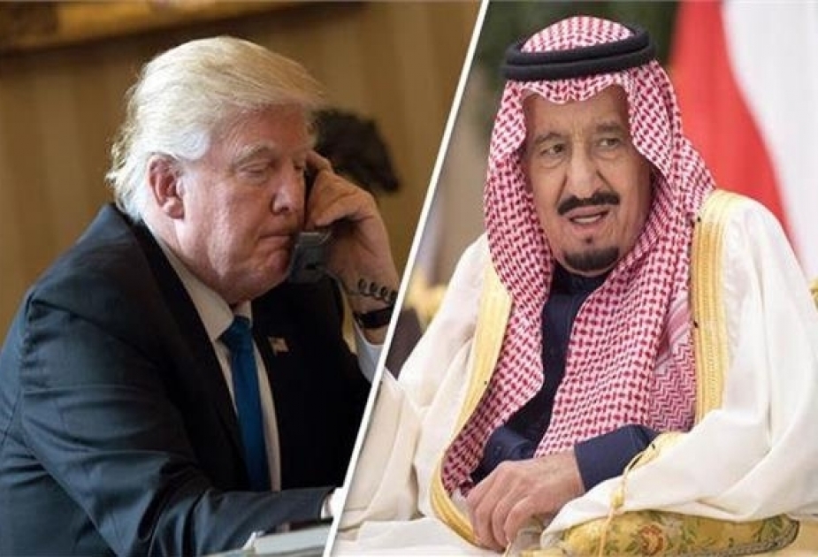 Saudi King, Trump discuss efforts to maintain oil market stability