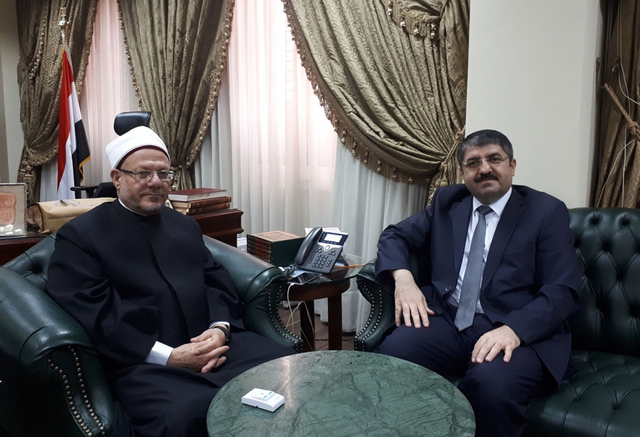Misirin baş müftisi Qafqaz Müsəlmanları İdarəsi ilə əlaqələrini yüksək qiymətləndirib