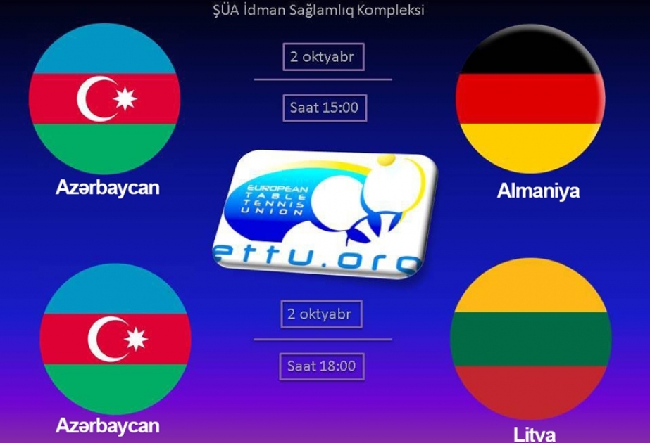 Stolüstü tennis üzrə növbəti təsnifat mərhələsi Bakıda keçiriləcək