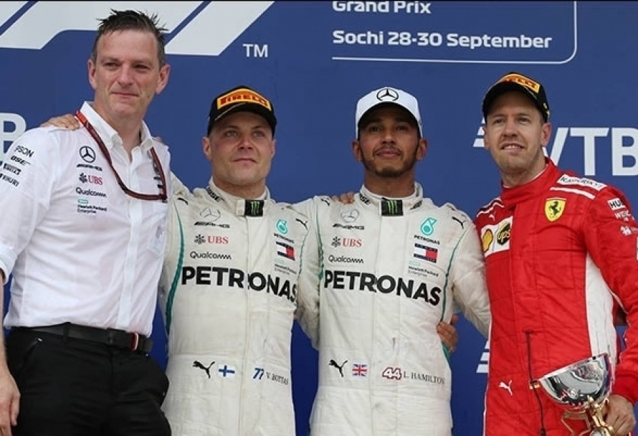 Lewis Hamilton remporte le GP de Russie