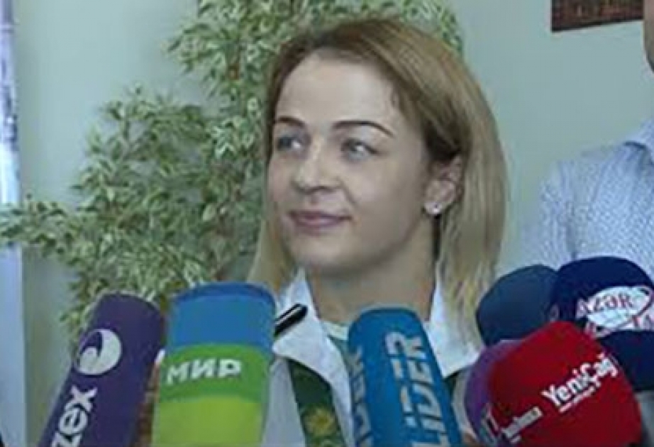 Mariya Stadnik: Dünya çempionu titulunu yenidən qazanmaq üçün var qüvvəmlə çalışacağam